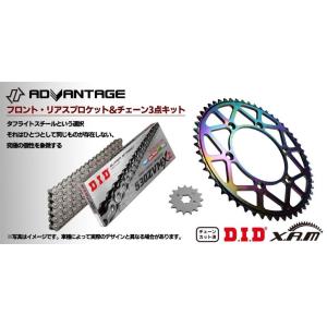 ADVANTAGE アドバンテージ XAM＆DID ドライブチェーン＆前後スプロケットキット(タフラ...