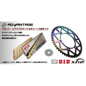 ADVANTAGE アドバンテージ XAM＆DID ドライブチェーン＆前後スプロケットキット(タフラ...