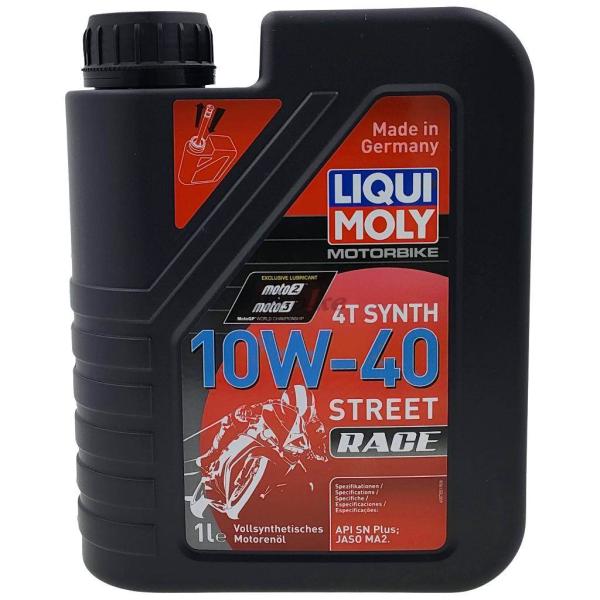 LIQUI MOLY リキモリ Motorbike STREET RACE 4T SYNTH  (ス...