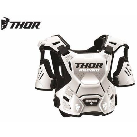 THOR ソアー プロテクター GUARDIAN カラー：ホワイト オフロードチェストプロテクター ...