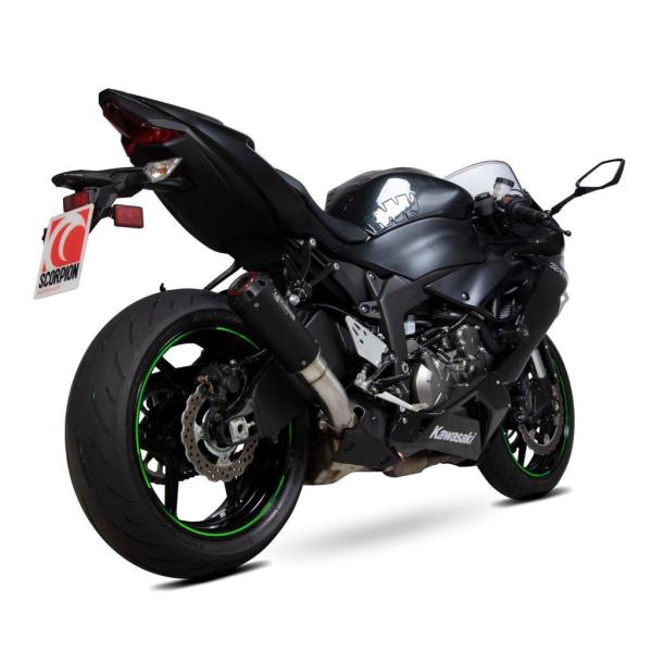 SCORPION レッドパワー スリップオンマフラー Ninja ZX-636 Ninja ZX-6...