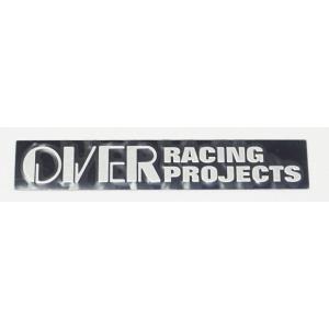 OVER オーヴァー OVER Racing アルミプレートステッカー