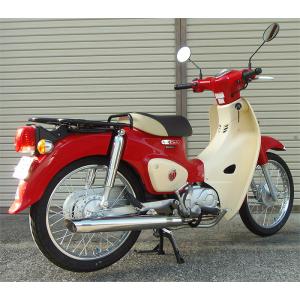 バイク マフラー ZEEX CUB クラシック ダウンタイプ カブJA44 T26-H034