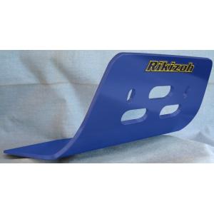 力造(Rikizoh) リキゾウ スキッドプレート カラー：ブルー KLX230 KAWASAKI ...