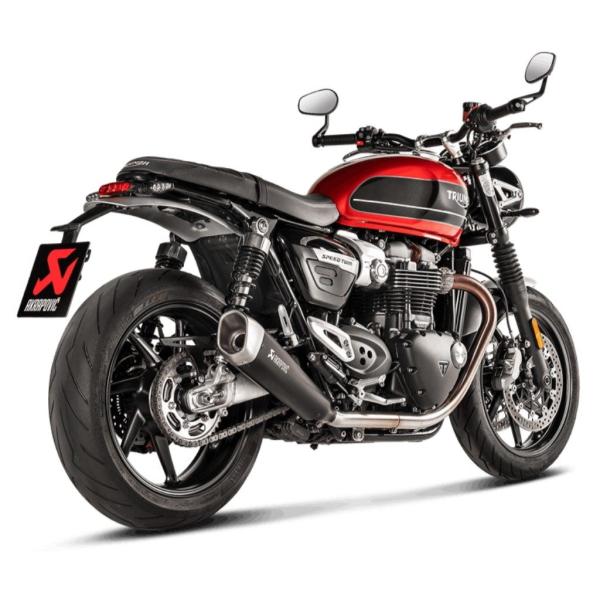 AKRAPOVIC アクラポビッチ e4仕様 スリップオンラインマフラー SPEEDTWIN THR...