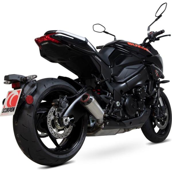 SCORPION レッドパワー スリップオンマフラー GSX-S1000 Katana SUZUKI...