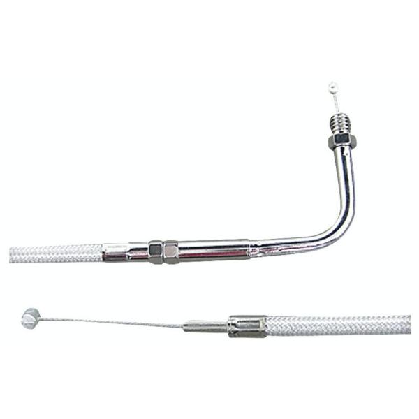 Neofactory ネオファクトリー 37in シングルスロットルケーブル 90度 プラチナコート...