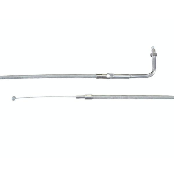 Neofactory ネオファクトリー シングルスロットルケーブル 90度 ステンメッシュ サイズ：...
