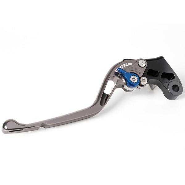 RIDEA リデア アジャストクラッチレバー レバー本体カラー：チタン / アジャストカラー：ゴール...