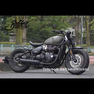 [週末限定]トライアンフ　ユニット　ボンネビル　フロントフェンダー　ステー付き TRIUMPH ボンネビル790 トライアンフタイプマフラー フェンダー