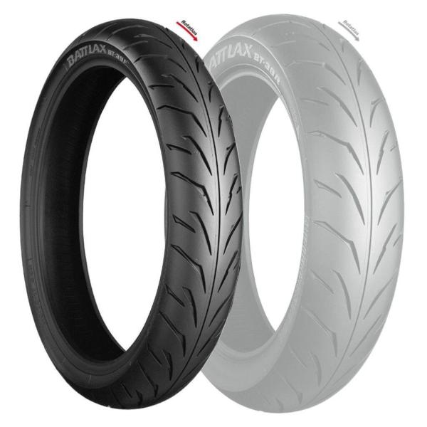 BRIDGESTONE ブリヂストン BATTLAX BT39 【90/80-17M/C 46P T...