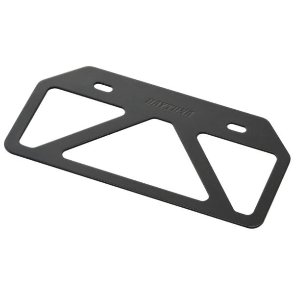 DAYTONA デイトナ 軽量ナンバープレートスタビライザー 原付用山型 カラー：ブラック / タイ...