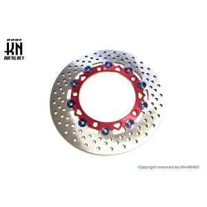 KN企画 ケイエヌキカク フローティングディスクローター カラー：レッド XMAX250 XMAX3...