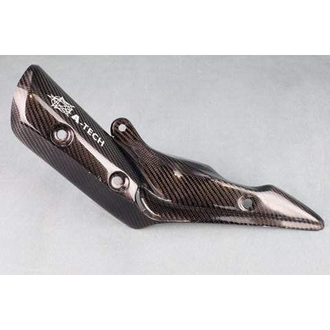 A-TECH エーテック ヨシムラB-77マフラー用ヒートガードSPL タイプ：綾織ドライカーボン(...