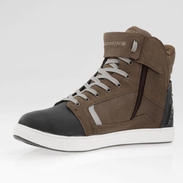KOMINE コミネ BK-084 プロテクトウォータープルーフライディングスニーカー［ブラウン／ブ...