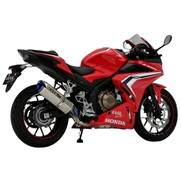 OVER オーヴァー TT-Formula RS フルチタン スリップオンマフラー CBR400R ...