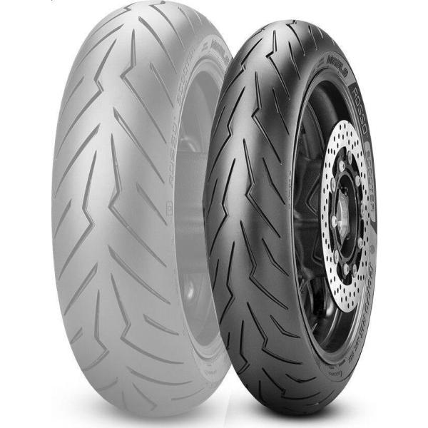 PIRELLI ピレリ DIABLO ROSSO SCOOTER 【120/70 R 17 M/C ...