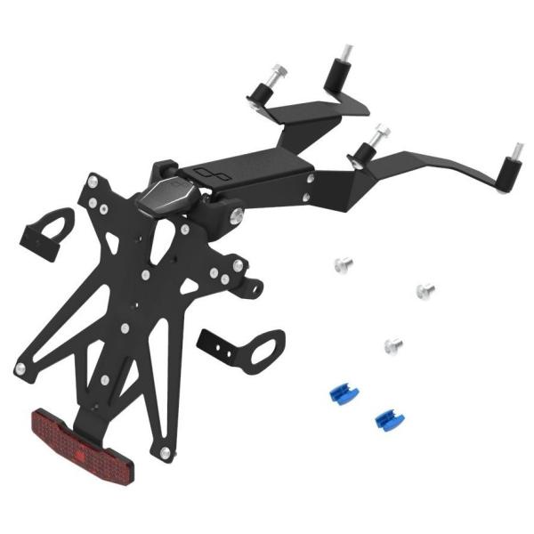 LighTech ライテック アジャスタブル ナンバー プレート ホルダー タイプ：コンプリート V...