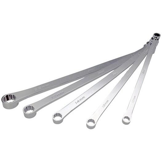 DEEN ディーン 超ロングメガネ5pcセット ミリ（めがねレンチ） めがねレンチ ハンドツール