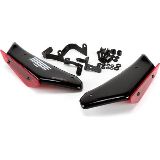 Puig プーチ サイドダウンフォーススポイラー カラー：レッド GSX-R1000 GSX-R10...