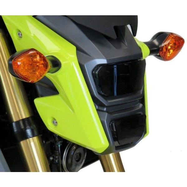 POWERBRONZE ヘッドライトレンズシールド カラー：ライトスモーク GROM HONDA ホ...