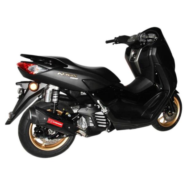 R9 Exhaust アールナインエキゾースト Misano Black フルエキゾースト NMAX...