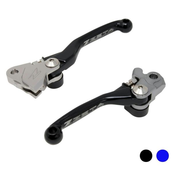 ZETA RACING ジータ レーシング ピボットレバーセット FP 3フィンガー 可倒式 カラー...