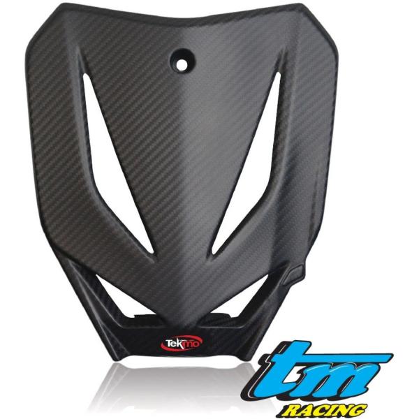 Tekmo Racing テクモレーシング カーボンゼッケンプレート 450fi TM ゼッケンプレ...