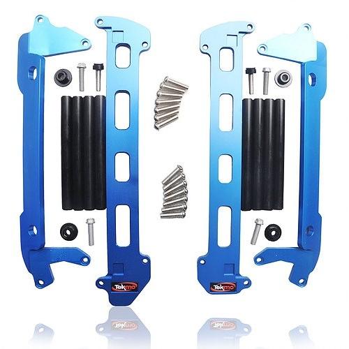 Tekmo Racing テクモレーシング ラジエーターガード カラー：ブルー HUSQVARNA ...