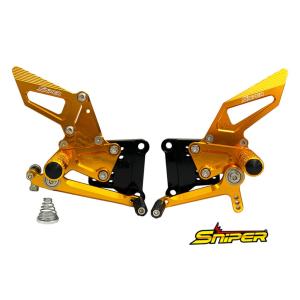 ZX-10R 純正ステップ左右 メインステップ ステップホルダー ZX10R 0697