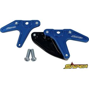 SNIPER スナイパー レーシングスタンドフック スプロケットガード付 タイプA カラー：ブルー ...