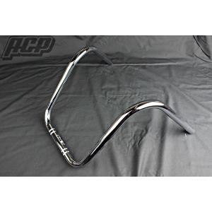 TOP MODA製 塾ハン ロングタイプ （メッキ）塾長 ハンドル アップ
