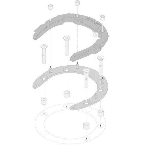 SW-MOTECH SWモテック PROタンクリング GPZ900R KLE500 ZEPHYR75...