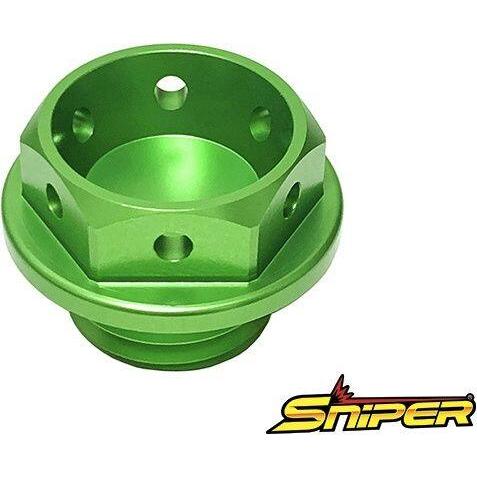 SNIPER スナイパー オイルフィラーキャップ カラー：グリーン DUCATI ドゥカティ HON...