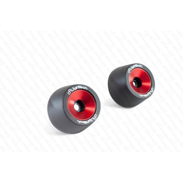 LighTech ライテック フロント ホイール アクスル スライダー カラー：レッド STREET...