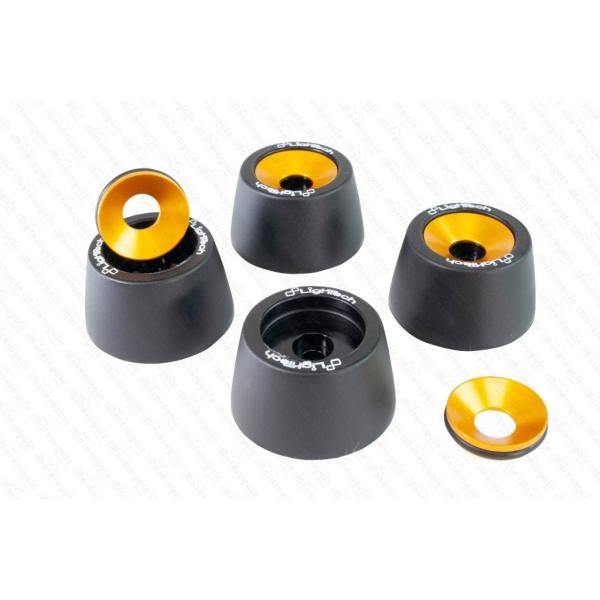 LighTech ライテック ホイール アクスル スライダー カラー：ゴールド MT-09 TRAC...