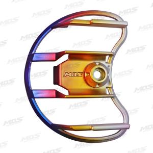 MOS モス トランスミッションフィルターカバー カラー：マルチカラーチタニウム(マット)｜webike