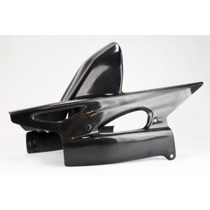 SV650 インナー　リア　アンダー フェンダー　puig SV650/650X 16〜 リアフェンダー/チェーンガード マットブラック