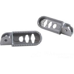 Wunderlich ワンダーリッヒ フットレストロワーニング(ライダー用) カラー：シルバー BM...