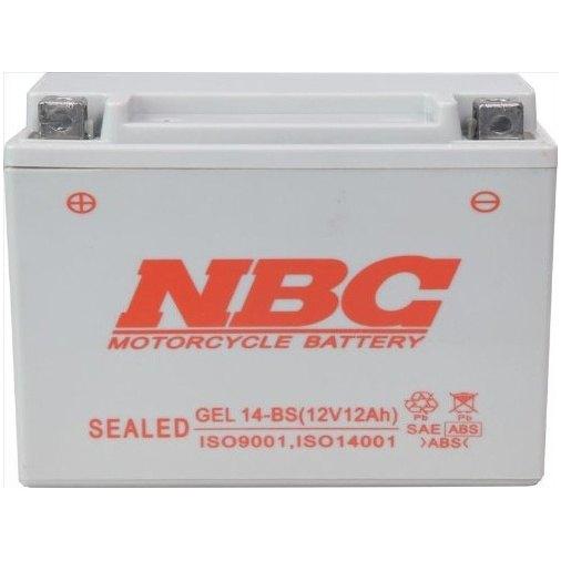 NBC エヌビーシー GELバッテリー【14-BS】 鉛系バッテリー バッテリー関連