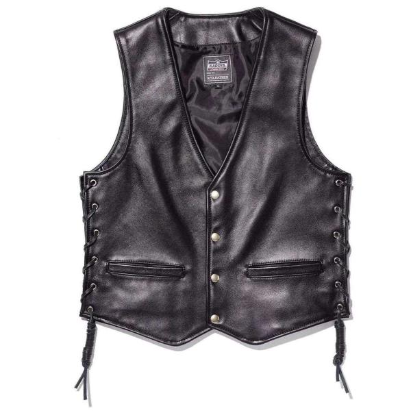 KADOYA BUTTON DOWN VEST ダウンベスト[K’S LEATHER] サイズ：M ...