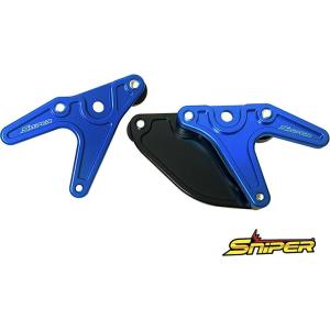 SNIPER スナイパー レーシングスタンドフック スプロケットガード付 タイプC カラー：ブルー ...