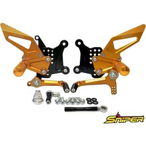 SNIPER スナイパー バックステップ カラー：ゴールド NINJA ZX-4R SE NINJA ZX-4R NINJA ZX-25R SE NINJA ZX-25R