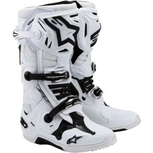 Alpinestars テック10オフロードブーツ ホワイト アルパインスターズ（alpinestars） オフロードブーツ テック10ブーツ