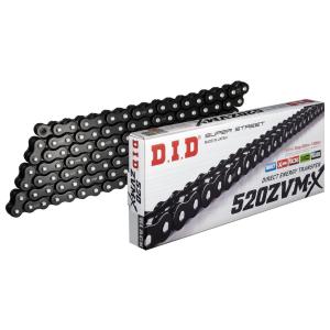 D.I.D DID ダイドー ZVM-Xシリーズチェーン 520ZVM-X ブラック D.I.D DID ダイドー ZVM-Xシリーズチェーン 520ZVM-X ブラック