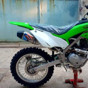 最新モデルノリフミマフラー NORIFUMI WHOOPS KLX230 フルエキゾースト