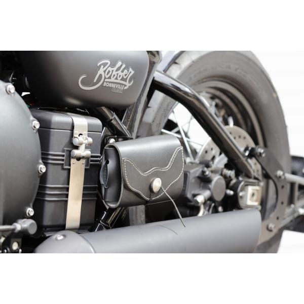 KIJIMA キジマ ETCケース 取付ステー ボンネビルボバー ボンネビルボバーブラック TRIU...