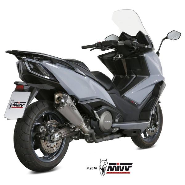MIVV ミヴ DELTA RACE スリップオンマフラー AK 550 KYMCO キムコ マフラ...