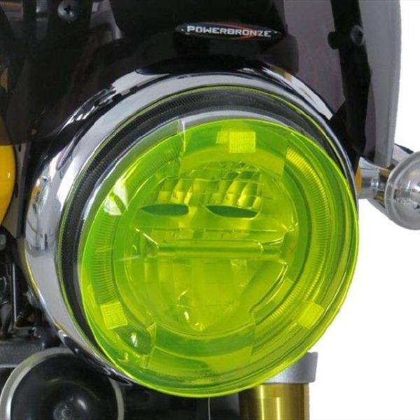 POWERBRONZE ヘッドライトレンズシールド カラー：クリア モンキー125 HONDA ホン...
