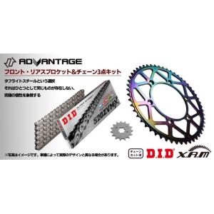 ADVANTAGE アドバンテージ XAM＆DID ドライブチェーン＆前後スプロケットキット(タフラ...